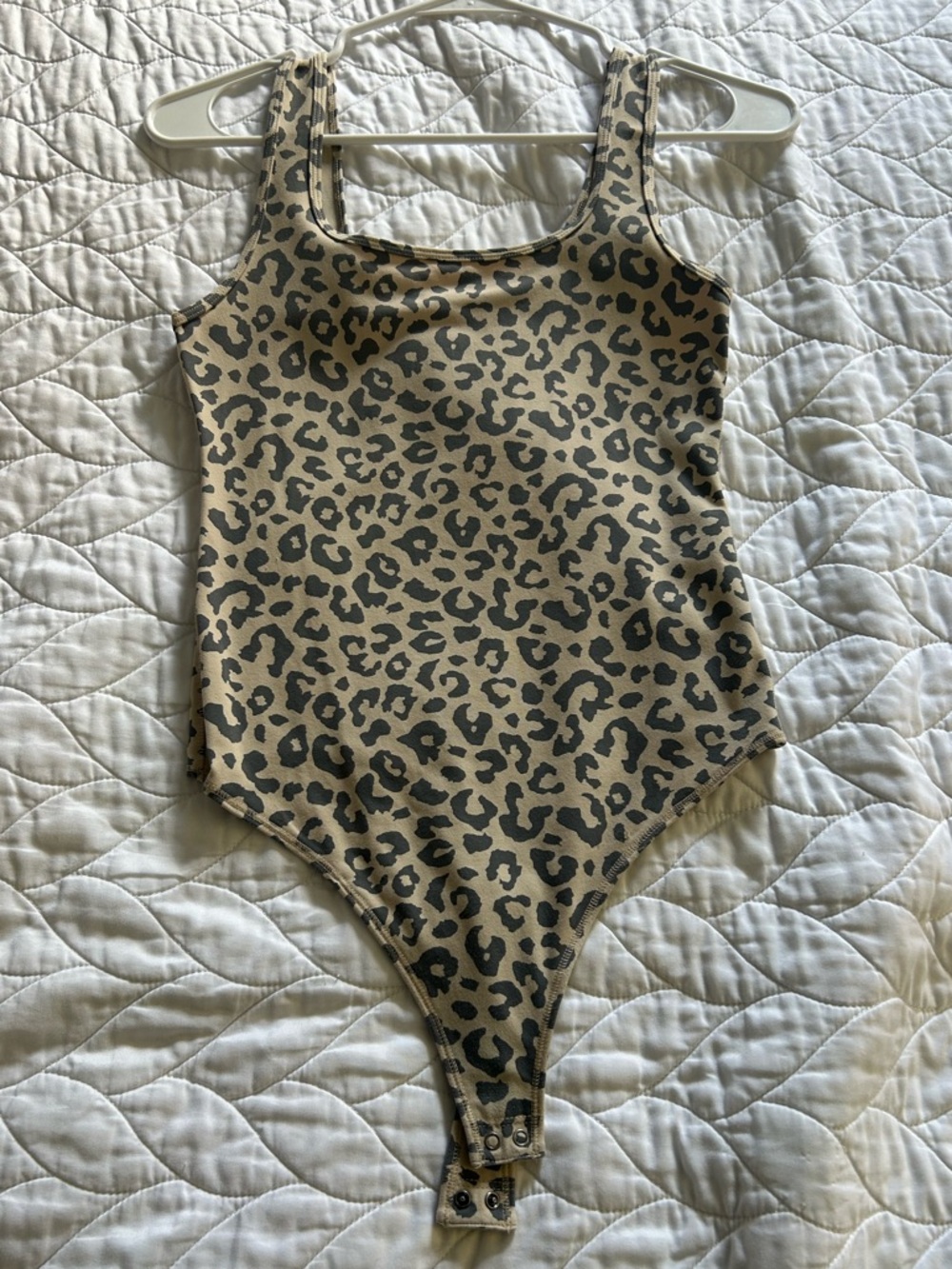 Abercrombie leopard print bodysuit